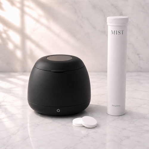 MIST Starter Bundle — Ultrasonic Capsule and Cleaning Tablets gift set
