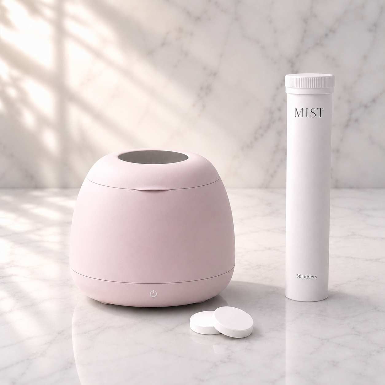 MIST Starter Bundle Dusty Pink — aligner retainer cleaner gift set